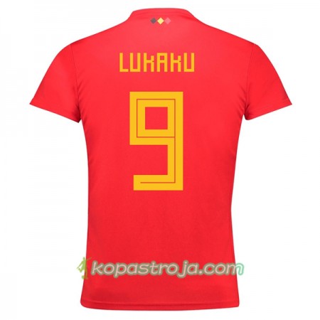 Billiga Fotbollströjor Belgien Lukaku 9 Dam WM 2018 Hemma tröja